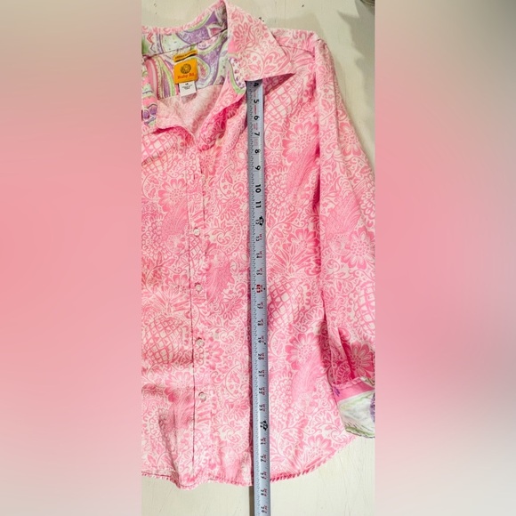 Ruby Rd. Classic Fit and Wrinkle Resistant Women’s shirt, Pink, Size 14 - Picture 7 of 8